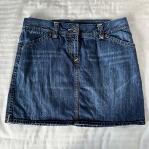 Tommy Hilfiger - Blue Denim Mini Skirt